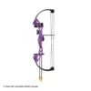 Bear Brave Bow Set (Flo. Purple) -Barnett Store 1360257
