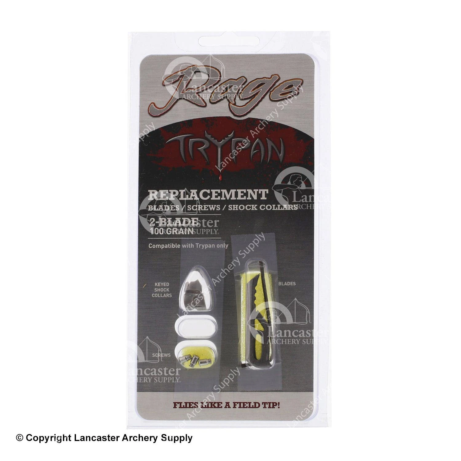 Rage Hypodermic Trypan Replacement Blades 3 Rage Hypodermic Trypan Replacement Blades